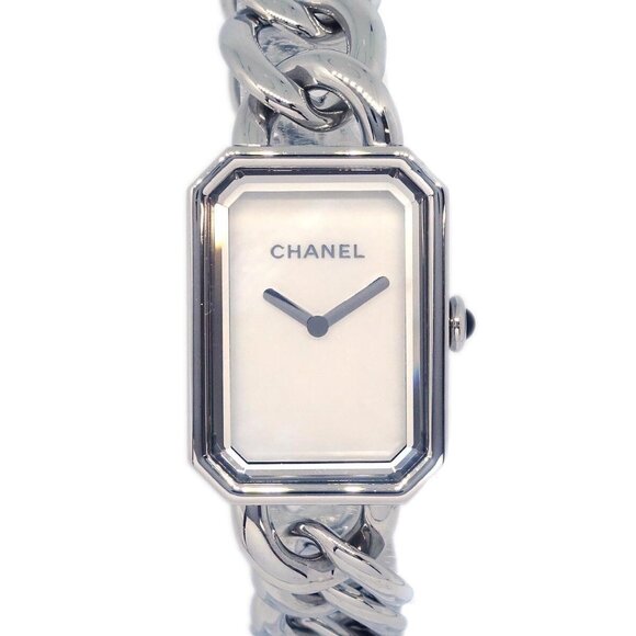 Chanel H3251 Premiere Quartz Watch Silver SS Shell #M C.X.M.39023 115270 - Picture 1 of 8
